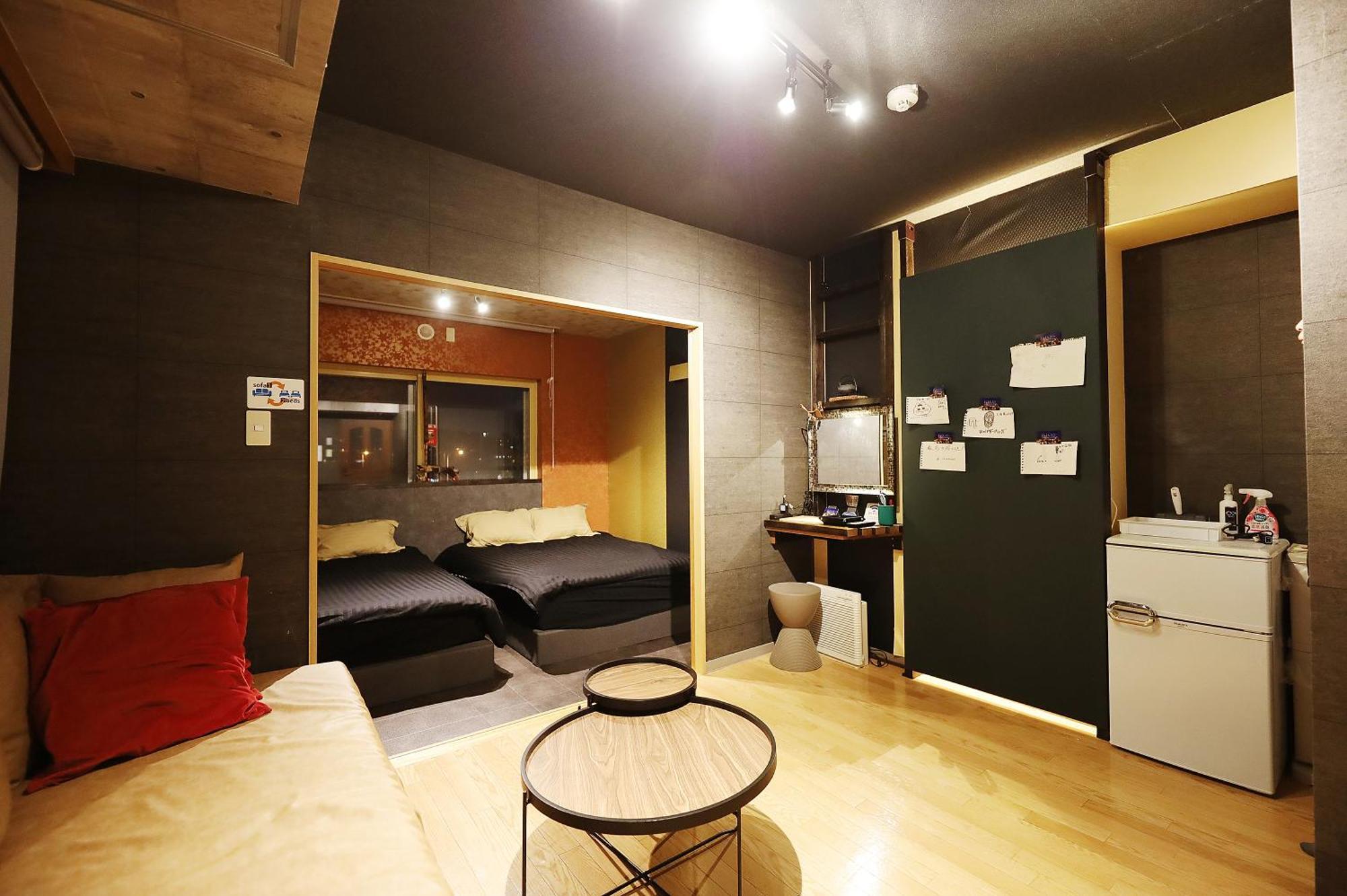 Biosvilla522-Sapporo Susukino Night- 1Room W-Beds2&S-Beds2 6Persons Екстериор снимка